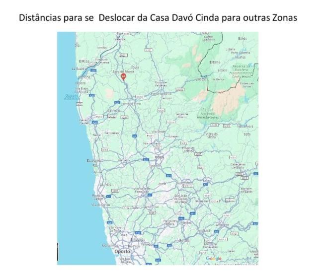 Casa Davo Cinda Βίλα Paredes de Coura Εξωτερικό φωτογραφία